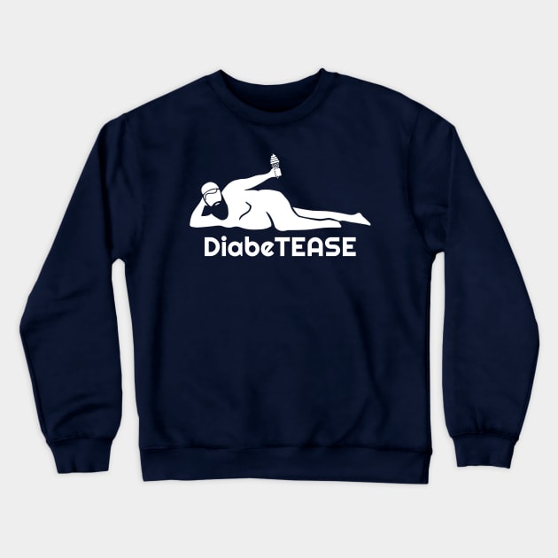 DiabeTEASE ✅ Crewneck Sweatshirt by INLE Designs